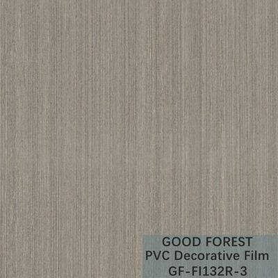 Traffic PVC Decorative Film 0.25 - 0.60mm Thickness Wooden Grain
