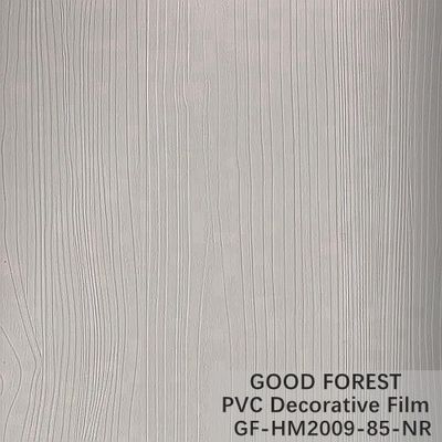 Traffic PVC Decorative Film 0.25 - 0.60mm Thickness Wooden Grain