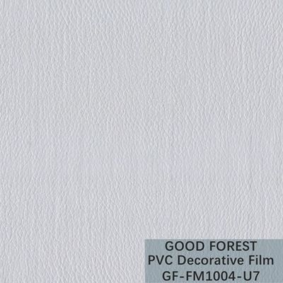 Wallboard PVC Decorative Film Leather Grain Good Flowability