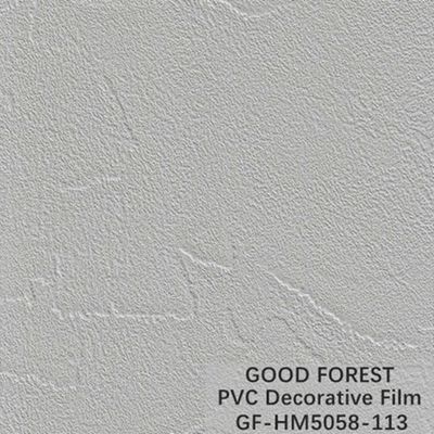 Wardrobes Marble PVC Film Grain With 0.25 - 0.60mm Thickness