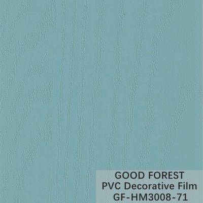 Blister Rigid PVC Film Decorative Wooden Grain Pure Color 71