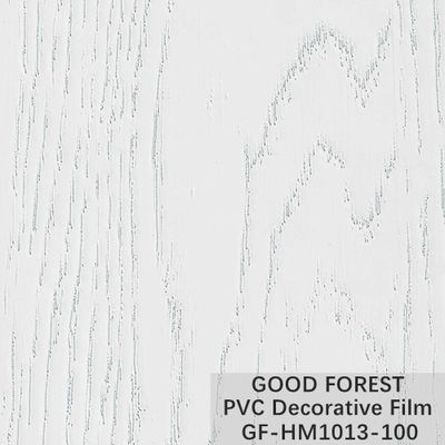 Decorative PVC Blister Film Wooden Grain Pure Color 100 Type