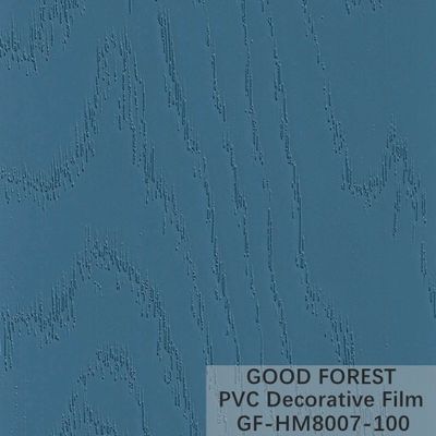 Decorative PVC Blister Film Wooden Grain Pure Color 100 Type