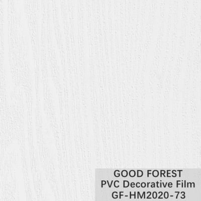 Cabinet Wood Grain PVC Decorative Film Pure Colour Blistering