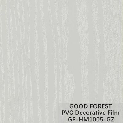Cabinet Wood Grain PVC Decorative Film Pure Colour Blistering
