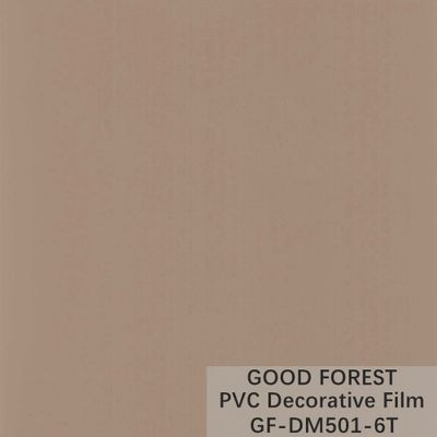 ODM PVC Decorative Film Bright Paint Blister Wood Grain Film