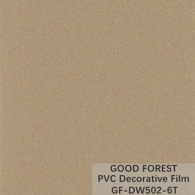 OEM PVC Decorative Film Grain PVC Blister Film Silver Paint Type