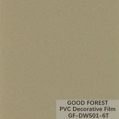 OEM PVC Decorative Film Grain PVC Blister Film Silver Paint Type