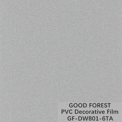 OEM PVC Decorative Film Grain PVC Blister Film Silver Paint Type