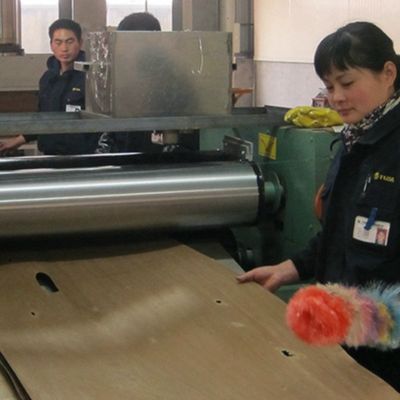 Ev Wood Veneer Of Fancy Crown Grain American Cherry 2850mm Length For Interior Doors China Manufacturer