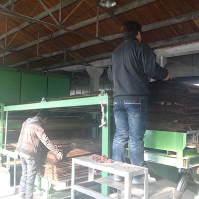 Ash Sapele Pommele Engineered Wood Veneer Standard Size 2500*640mm