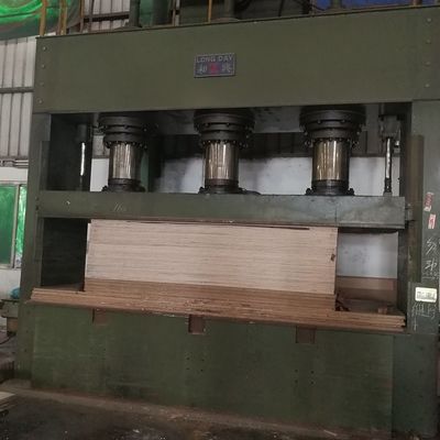 Fancy Bicolor Tulip Plywood Based MDF / Chipboard / Particle Board For Furniture Panel