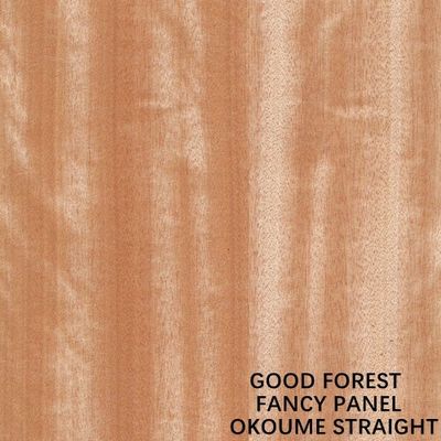 Fancy Plywood Faced Natural Okoume Straight Grain Mdf / Chipboard 9/15/18mm Thickness Standard Size China Manufacture