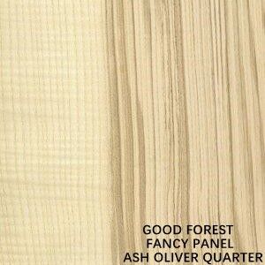 Fancy Panel Faced Natural Ash Oliver Quarter Cut Straight Grain Length 2745mm Paint Free For Cabinet And Furniture