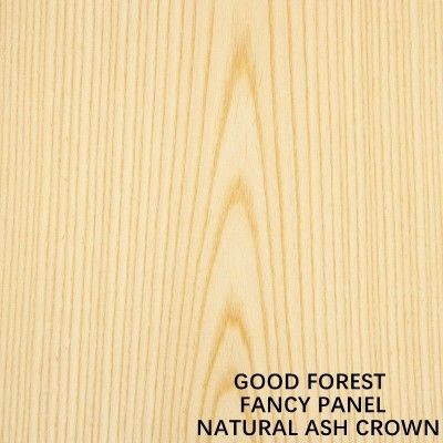Faced Natural Ash Crown Wood Veneer E0/E1 Fancy Plywood / Mdf / Chipboard