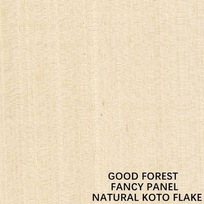 Fancy Natural Koto Wood Veneer Straight Flake Grain For Hotel Decoration Panels Good Price China Factory