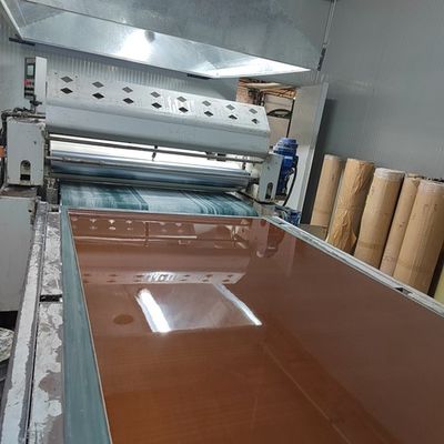 Fancy Plywood Natural Sapele Wood Veneer Crown Grain 5 / 9 / 12 / 15 / 18 / 25 / 30mm