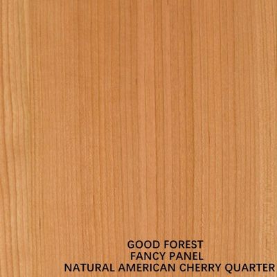 Faced Cherry Wood Veneer Fancy Plywood Board Quarter Cut For Length 2440/2745mm Painted Free For Indoor Decorative