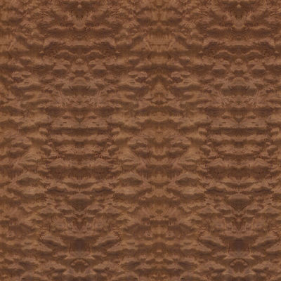 2745mm Hotel Bubinga Plywood Pommele Grain Base MDF / Chipboard / Particle Board
