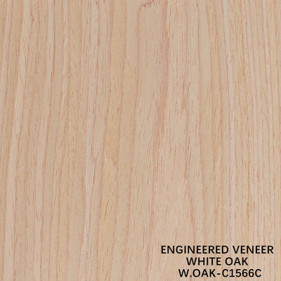 American Crown Grain Fancy Wood Veneer White Oak 1566C Customized 2200-3100mm For Cabinet
