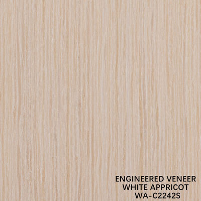 Fancy Recomposed Wood Veneer Straight Grain 2242S 0.15-0.6mm For Interior Doors