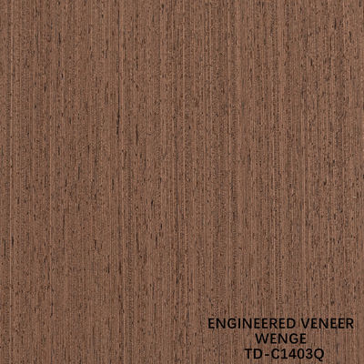 Engineered Wood Veneer Slice Cut Wenge Quarter Grain Good Price For Hotel Decoration 3200mm