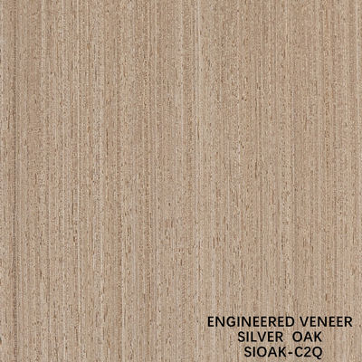 Engineered Silver Pear Veneer Sheet Quarter Cut Good Price For Fancy Panels 2500-3200mm