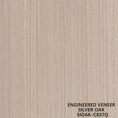 Engineered Silver Pear Veneer Sheet Quarter Cut Good Price For Fancy Panels 2500-3200mm