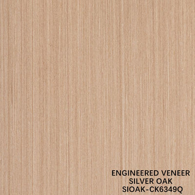 Artificial Wood Veneer Quarter Cut Of Silver Pear Lengthened Size 3200mm For Door And Cabinet Face SOAK-6348Q/63Q/6350/6356Q/6359Q