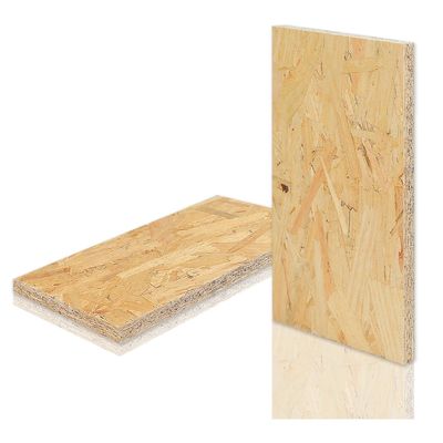 Radiata Pine Oriented Strand Board Osb4 2440*1220*18mm Can Be Customsized For Exterior Wall And Roof Panel