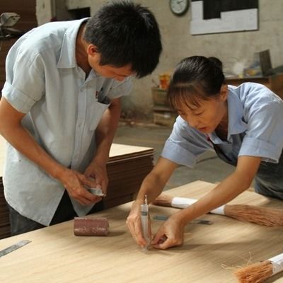 Man Made Wood Veneer Golden Maple Burl 640-1280mm G.MB-X8008 Fleeced Back For Car Interior