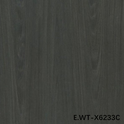 High-End Engineered Wood Veneer European Walnut E.WT-X6233C Crown Cut Dark Brown 2850mm Lengthened Size For Wall Paper