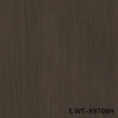 High-End Engineered Wood Veneer European Walnut E.WT-X9708H Straight Grain Brown 2500mm for Cabinet Face China Factory
