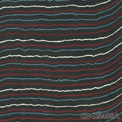 High-End Engineered Wood Veneer Coloured Beech CB-X5488A Wavy Pattern 0.45mm thickness For Indoor Decoration Factory