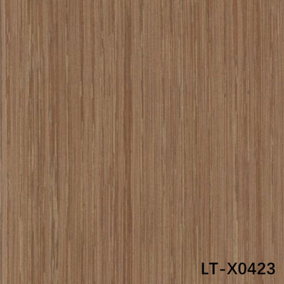 High-End Engineered Wood Veneer LATI  LT-X0423 Straight Brown 0.15-0.55mm for Indoor Decoration Fancy Panels