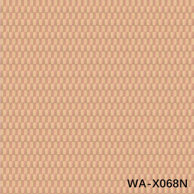 Small Lattice Texture Engineered Wood Veneer Lengthened Size 2800mm For Hotel