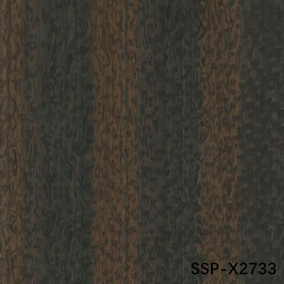 Smoking Sapele Pommele Engineered Wood Veneer 2500-3100 mm Lengthened Size