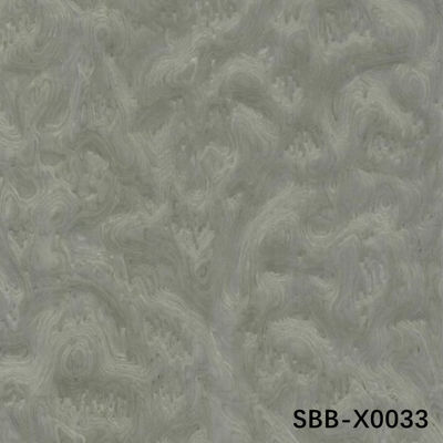 Engineered Wood Veneer Of Silver Bird'S Burl SBB-X0033 Thickness 0.15-0.6mm For Shipping And Yacht