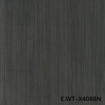 High End Custom Modified Wood Veneer Of European Walnut Crown Grain Thickness 0.5mm For Furniture Cabinet Face