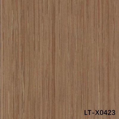 Reconstituted Wood Veneer Straight Grey Lati Slice Cut 0.15-0.55mm Thickness Standard Size 2*8 Inch For Door Skin