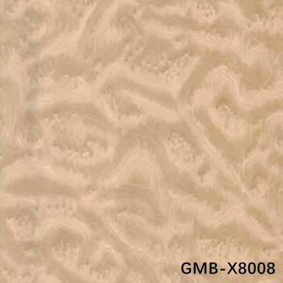 Reconstituted Wood Veneer 2500*640mm Sliced Cut Of Wood Burl For Interior Doors Can Copy Customer Sample