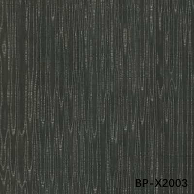 Fancy Black Pearl Wood Veneer BP-X2003 New Design 3100mm Length For Wood Door Skin