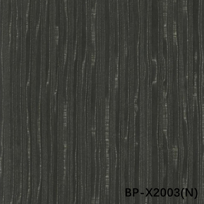 Fancy Black Pearl Wood Veneer BP-X2003（N） New Design 3100mm Length For Wood Door Skin