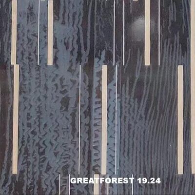 Artistic Parquet wood Veneer Symmetrical Collage Geometrical Pattern Rich In Color Wooden Painting 0.55mm