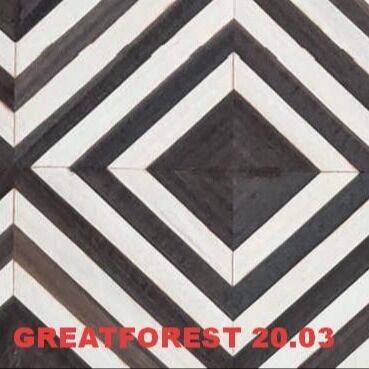 Artistic Parquet Wood Veneer Hand-Made Modern Minimalist Style Artistic Customization For Car Interior