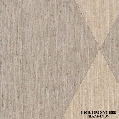 3D Decorative Engineered Veneer for Hotel/Residential Decoration, Custom Sizes & Textures 3DZM-L4.0N