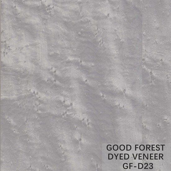 OEM Birds Eye Dyed Wood Veneer Burl Grain Color Customization