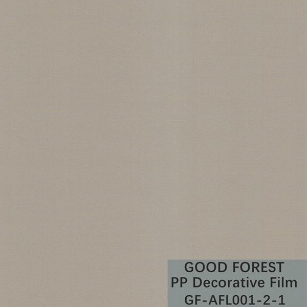 Hardness PP Decorative Film Skin Feeling 0.12mm - 0.45mm Thickness