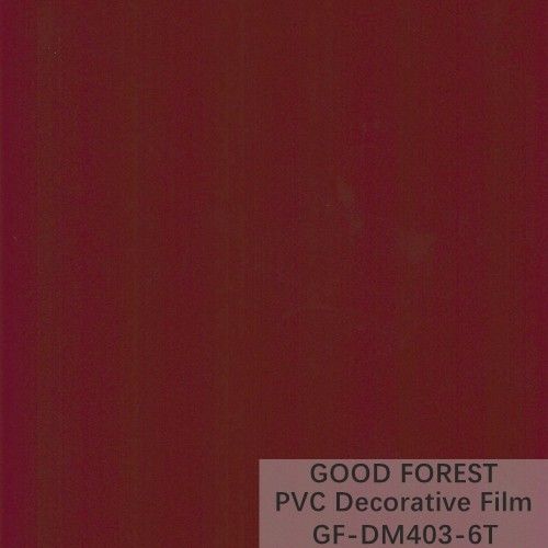 ODM PVC Decorative Film Bright Paint Blister Wood Grain Film