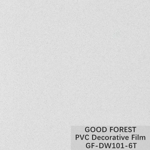 OEM PVC Decorative Film Grain PVC Blister Film Silver Paint Type